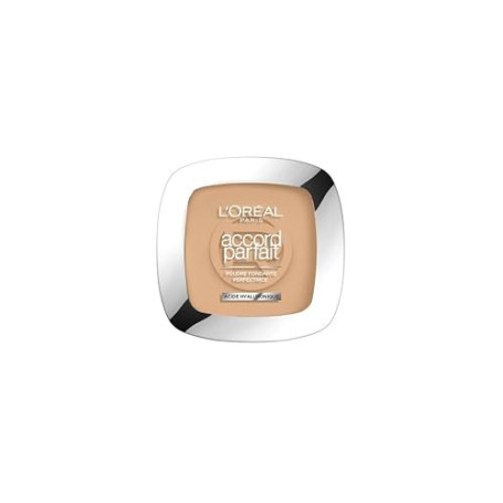 L'Oréal Paris Accord Parfait Poudre Matifiante Beige Doré 3.D 9g | Pigments minéraux, Texture ultra-crémeuse, Anti-imperfections