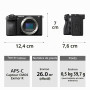 Sony Alpha 6700 Kit Wildlife (APS-C) 16-50 II & 70-350 mm | Autofocus IA, idéal pour la photo d’oiseaux, de safari, de nature, d
