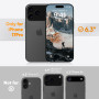 GOODVISH Coque iPhone 17 Pro Silicone avec 2 Verre Trempé, Bleu Marine | avec Bouton de Contrôle Caméra, 360° Protection Étui Pr