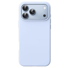 JETech Coque Silicone pour iPhone 18 Pro Max, Toucher Doux, Glacier | Protection Antichoc, Résistant aux Rayures, Doublure en Mi