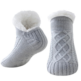 Niorasen Chaussettes Chausson Femme Homme, Pilou Pilou, Cadeau de Noël | Pantoufles Antidérapantes Thermiques, Chausson Hiver Po