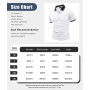 ZITY Polo Homme Manches Courtes Respirant T Shirt Eté Polo Golf Homme Respirant Tee Shirt Séchage Rapide Tshirt Tennis