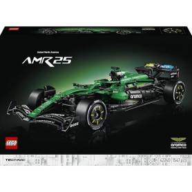 LEGO Technic Voiture Aston Martin Aramco AMR25 F1 42240 | Set pour adulte, maquette Formule 1 collector, moteur V6, DRS & suspen