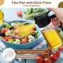 2 en 1 Spray Huile Cuisine,Vaporisateur Huile 470ml, Anti-Goutte | Pulverisateur Huile Cuisine pour Cuisiner,Salade,Griller,Pâti