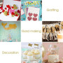 20x Papier Pailleté A4 250g/m² Doré Papier Brillant pour Loisirs Créatifs, Cartes & Décorations le scrapbooking et les projets d