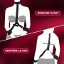 HBABY Sex Toýs Femme BDSM Set, Menottes Sexy érotique Sextoy Femme sex toýs Couple et Collier, Jouet Adulte Sexualité Objet Se