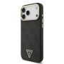 CG MOBILE Guess Coque magnétique avec logo triangle 4G pour iPhone 18 Pro Max (noir)
