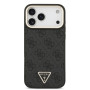 CG MOBILE Guess Coque magnétique avec logo triangle 4G pour iPhone 18 Pro Max (noir)