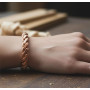 Touchstone Bracelet magnétique Copper de style tibétain. Forgé à la main avec du cuivre pur solide et de haut calibre. Ensemble 