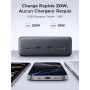 UGREEN 10 EN 1 Multiprise 6 Prises AC 4 USB 20W avec Interrupteur 3680W 16A | 1 USB C 3 USB A, USB-C PD 20W, 1.4M Rallonge Bloc 