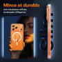 TAURI Coque Magnétique pour iPhone 17 Pro,Transparent | Protection D'écran Incluse, Compatible avec MagSafe, Protection Caméra T