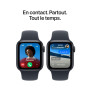 Apple Watch SE 3 (GPS + Cellular), Boîtier Aluminium lumière stellaire 40mm | Bracelet Sport sable - S/M. Fitness + Sommeil + Su