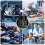 Alimentation DC Variable, 30V 10A Régulable à Commutation Réglable DC Banc Alimentation Linéaire avec Affichage LED à 4 Chiffres