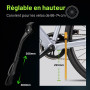 COCOLUMEN Béquille de vélo réglable en Hauteur de 24 à 28 Pouces - Charge maximale : 35 kg
