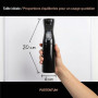 PORTENTUM Vaporisateur cheveux 200 ml – Pulverisateur d’eau à brume fine avec pulvérisation continue – Design ergonomique – Brum