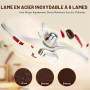 Moulin à Céréales Électrique, Couleeur 500g Haute Vitesse Broyage Moulin à Épices Moulin Epices Grinder Électrique avec 3 Lames