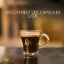 LOR L or espresso ristretto capsules 50 pc 260 gr - Le paquet de 50 capsules