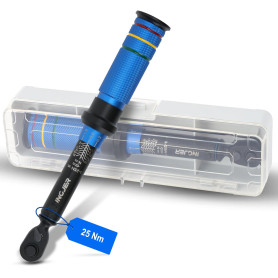 INGJER clés dynamométriques, clé dynamométrique 1/4, 3-25Nm, pour vélo | Précision ±3% certifiée • Cliquet 72 dents réversible •