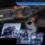 INGJER clés dynamométriques, clé dynamométrique 1/4, 3-25Nm, pour vélo | Précision ±3% certifiée • Cliquet 72 dents réversible •