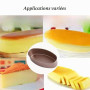 HERCHR Moule à Cake Ovale, Moule à Pain Moule à Gâteau pour la Fabrication de Gâteau et Pain au Lait, 22,5 x 11,5cm