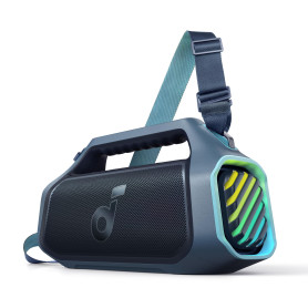 Soundcore par Anker Boom 2 Plus Enceinte Bluetooth puissante | 140 W, 2+2 canaux stéréo, BassUp 2.0, charge rapide 30 W, 20h, IP