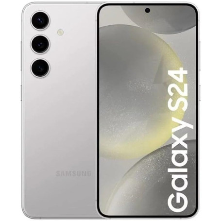 Samsung Galaxy S24, Dual SIM, 128 Go, Marble Grey (Reconditionné)