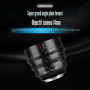 7Artisans 14 mm T2.9 Crame Complète 114 ° Lentille Large Angle,Compatible pour Panasonic S1 S1H S5, Leica SL SL2, Noir