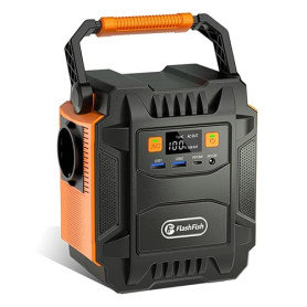 Flashfish Generateur Électrique portable 172,8 Wh, Générateur Solaire 200W | Batterie de Secours avec AC/DC/USB/LED, Groupe Éléc