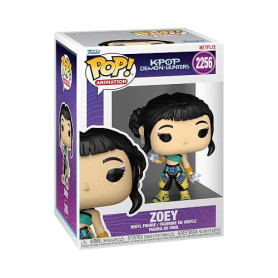Funko POP! Animation: Netflix Netflix Kpop Demon Hunters - Zoey | Goodies Officiels - Figurine Vinyle à Collectionner et Déco Ét