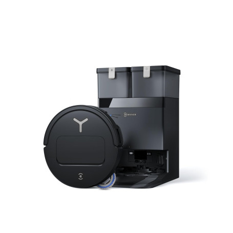 ECOVACS DEEBOT T50 Omni Gen3 Robot Aspirateur Laveur 25 000 Pa 81mm AIVI 3D | TruEdge 2.0, brosse & patin extensibles, ZeroTangl