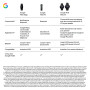 Fitbit Edge par Google - boîtier Noir Mat/Bracelet Sport Noir Volcanique | Bracelet d'activité sport, coach bien-être, suivi du 