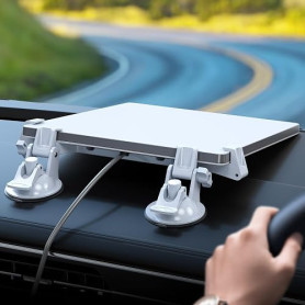 DuHeSin Starlink Mini support de voiture pour tableau de bord, ventouse sécurisée pour majorité des véhicules et pare-brise