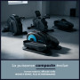 PORTENTUM Mini Velo elliptique Electrique Automatique et Manuel – 5 ou 12 Vitesses, avec ou sans Bandes de résistance – Pédalier