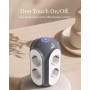 Multiprise Tour 6 Prises, Parafoudre, Protection contre les surcharges, 2 m | 3680W/16A, protection contre les surtensions 1420J