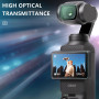 FPVtosky 2×Protection d'objectif 2×protection d'écran LCD pour DJI Osmo Pocket 4/3, Pocket 3 OP3 Accessoires en verre trempé, du