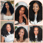 Tissage Bresilien Cheveux Humain Bouclé Burmese Curly Bundle 22 24 26 Pouce | Tissage Naturel Cheveux Humain 3C 4A Meches Bresil