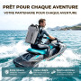 Nordlight Dry Bag Sac Étanche avec Pochette Étanche Téléphone, Fermeture Roll-Top, Bandoulière | Sac à Dos étanche Nautique, Sac