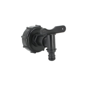 Multicuves - Raccord S60X6 - Robinet PEHD pour cuve eau 1000 L