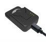 Chargeur USB 4,2V avec LED, Chargeur de Piles Bouton Lithium pour LIR1025, LIR1220, LIR1254, LIR1620, LIR1632, LIR2016, LIR2025,