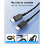 Chargeur USB C 45W, 2-Pack Prise USBC Chargeur Rapide et 2M Câbles pour Galaxy S26 S25 Ultra S24 S23 S22 S21 A57 A56 A55 A54 A37