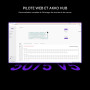 AKKO 5075 V5 HE Clavier Gaming Magnétique AZERTY ISO-FR, 8K, RT 0,001 mm | 75 % AZERTY molette,capteur Hall Effect,tri-mode,batt
