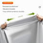 Bâche De Bateau pour Remorque,Très Résistante 210D,Housse De Bateau Imperméable,3 Couches Anti-UV,pour Yacht,Bateau De Pêche,Tri