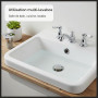 2PCS Bouchon de lavabo INOX de Bain Pop Up Universel, Bouchon Évier Salle de Bain avec Filtre Lavabo Salle de Bain, Bouchon Lava