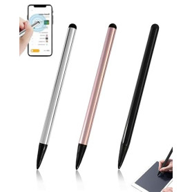 UYRVAPE 3 pièces stylets universels capacitifs pour écran tactile, stylets pour toutes les tablettes, stylet pour écran tactile,