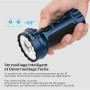 OLIGHT Marauder Mini 2 Lampe Torche Led Ultra Puissante 10000 Lumens 750 m | Lampe de Poche Rechargeable MCC&USB, Powerful Flash