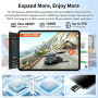 TECLAST T65 Tablette 13.4" Android 16, 120Hz Tablet avec Clavier, 4G LTE | Gemini AI, Dual SIM, Octa-Core, 26Go+128Go+4To, 8000m