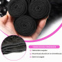 Tissage Bresilien Naturel Cheveux Humain Kinky Curly Bundles 16 18 20 Pouce | Tissage Bouclé Naturel Meches 100% Unprocessed Vir