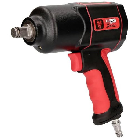 KS Tools 515.1200 Clé à choc pneumatique 1/2'' THE DEVIL - 1600 Nm | Clé à chocs pneumatique THE DEVIL 1/2'', 1600 Nm, haute per