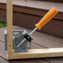 2 Pièces Serrage Angulaire,90 Degrés Serre Joint Angle Parfait,2 Poignée Ajustable, Étau de Serrage pour Menuiserie Charpentier,