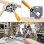 2 Pièces Serrage Angulaire,90 Degrés Serre Joint Angle Parfait,2 Poignée Ajustable, Étau de Serrage pour Menuiserie Charpentier,